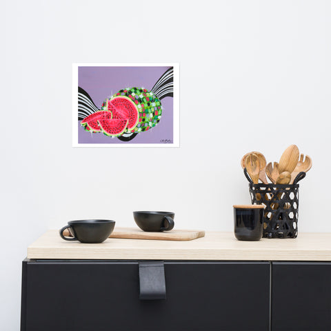 Basic Print- Disco Fruit- Watermelon