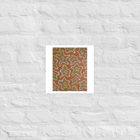 Basic Print- Melting Bright Stars