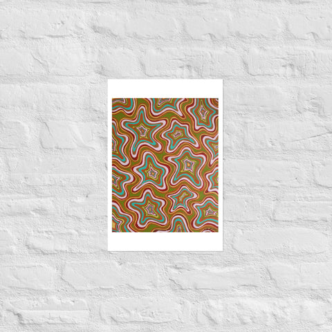 Basic Print- Melting Bright Stars