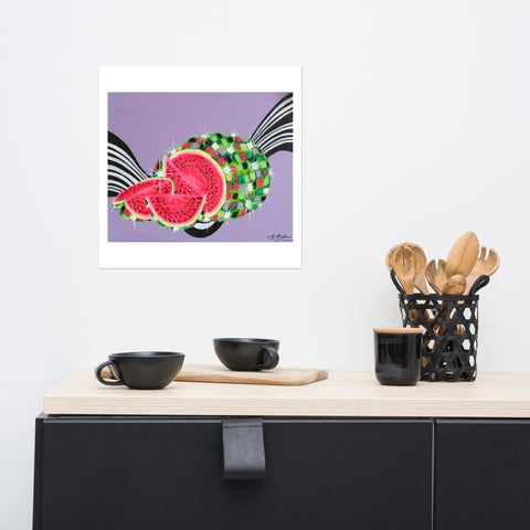 Basic Print- Disco Fruit- Watermelon