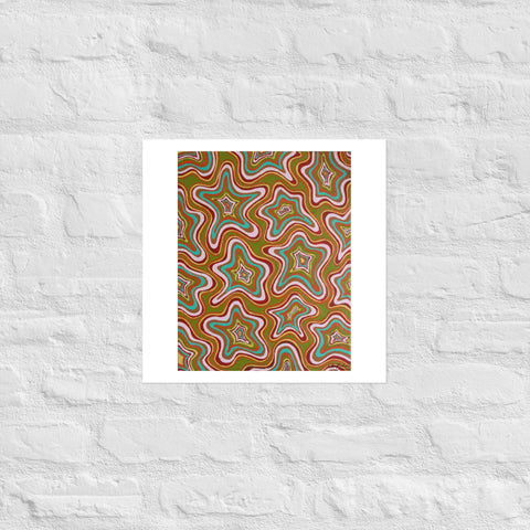 Basic Print- Melting Bright Stars