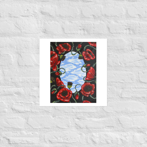 Basic Print- Poppy Skies