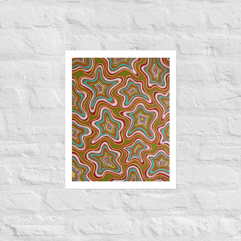 Basic Print- Melting Bright Stars