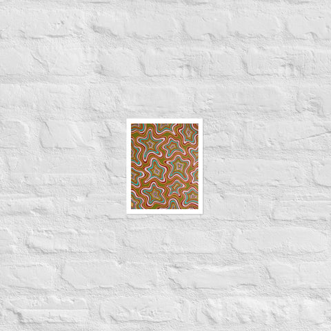 Basic Print- Melting Bright Stars