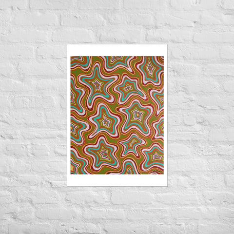 Basic Print- Melting Bright Stars