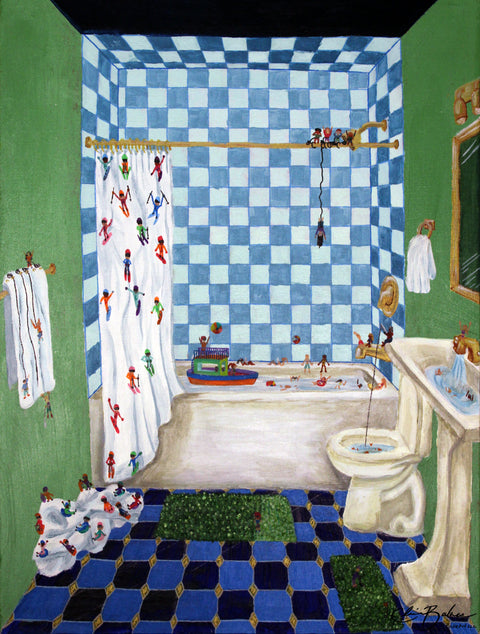 Bathroom Series- Active Bathroom