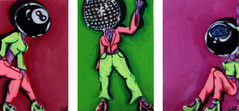 Basic Print-Disco Ladies