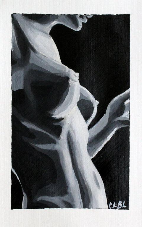 Statuesque Series- Grayscale F/Front Chest