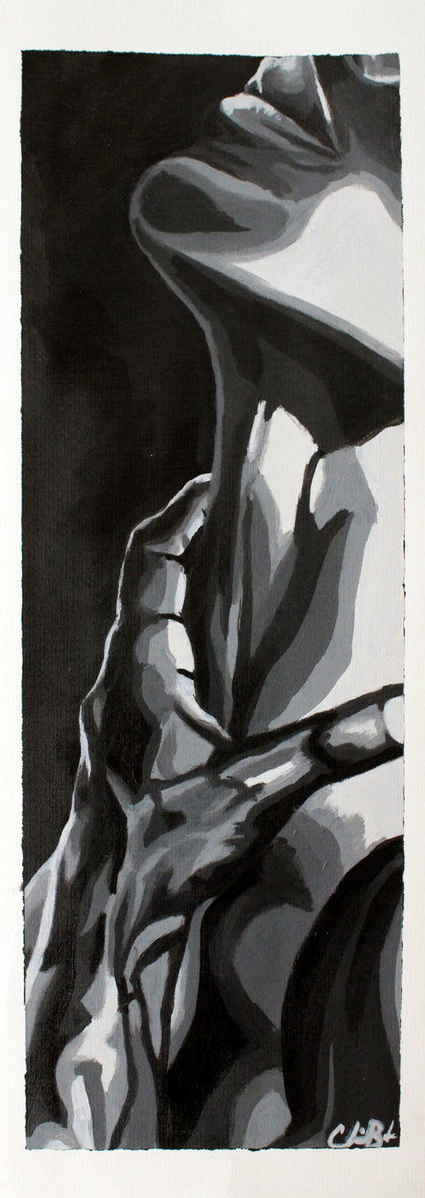 Statuesque Series- Grayscale M/Neck & Hand