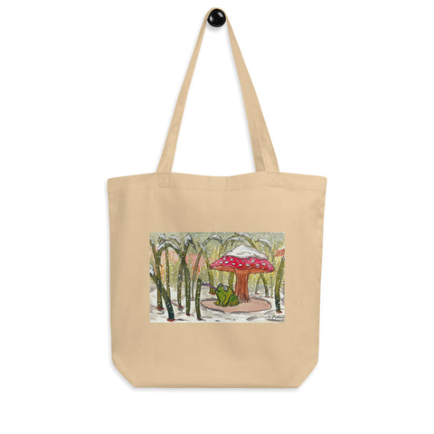 Tote Bag- Frog and Snow