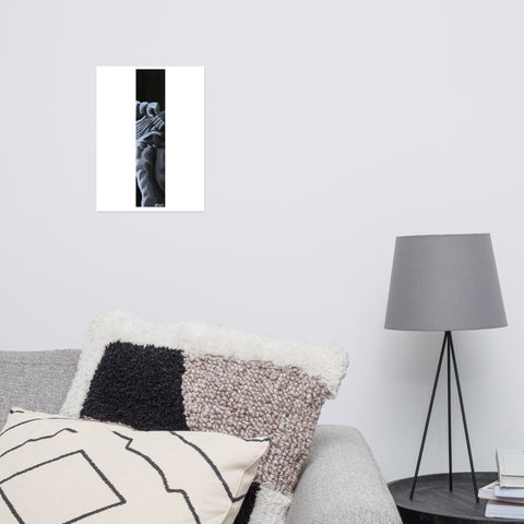 Basic Print-Statuesque Series- Grayscale M/Back