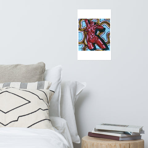 Basic Print-Square 1- Red Body