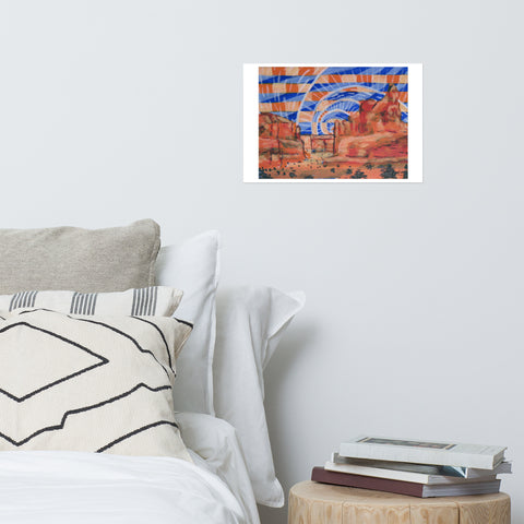 Basic Print- Utah Lively Landscape