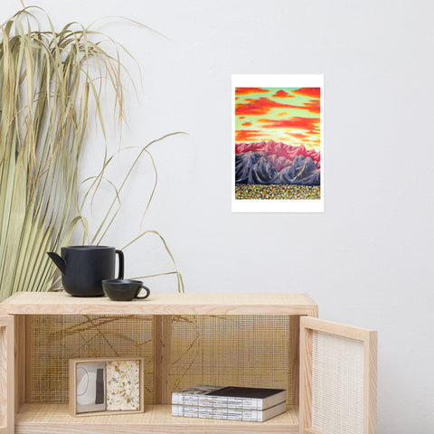 Basic Print- Bright Mountains- 1