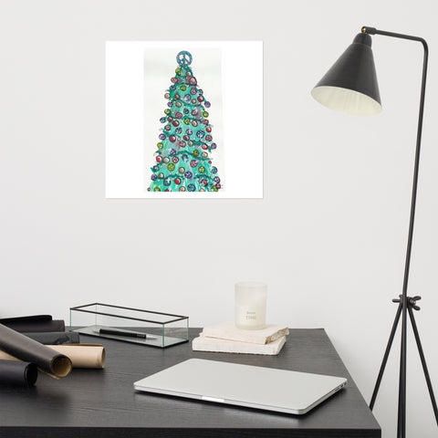 Basic Print- Peace Tree