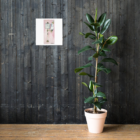 Basic Print-Bird Series- Lamp