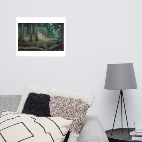 Basic Print-Woods on Campus