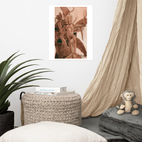 Basic Print-Sepia Mini Guy and Plant