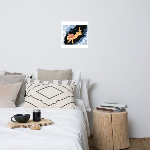 Basic Print-Naked Cherub Butt