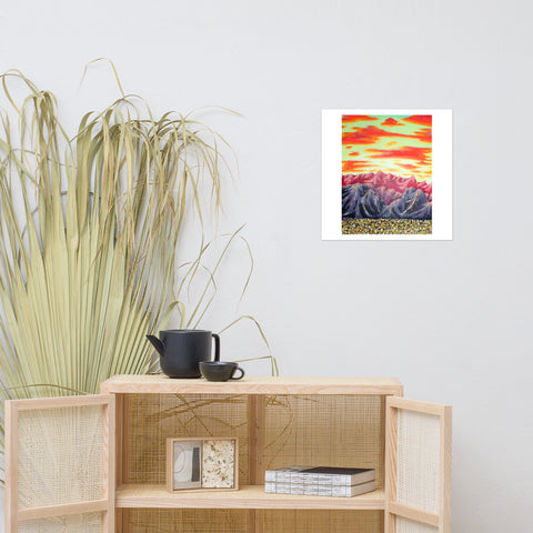 Basic Print- Bright Mountains- 1