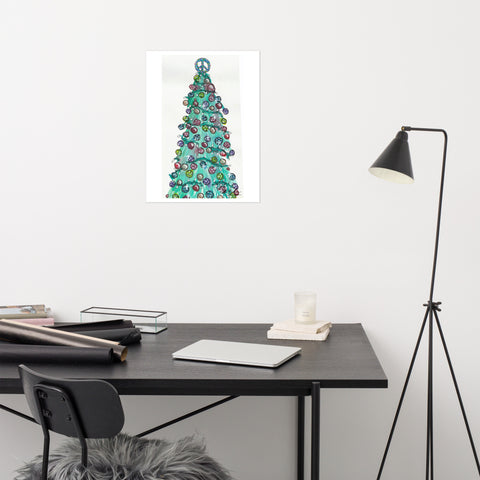 Basic Print- Peace Tree