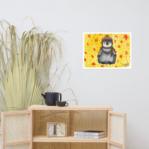 Basic Print- Cozy Penguin