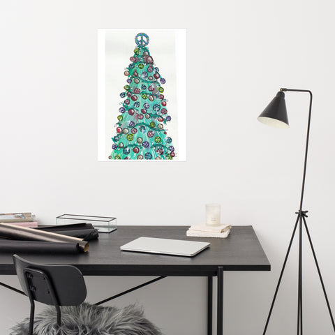 Basic Print- Peace Tree