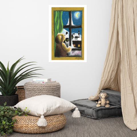 Basic Print- Winter Window View