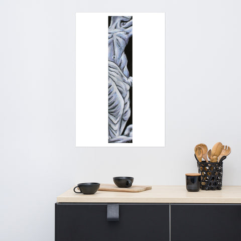 Basic Print-Statuesque Series- Grayscale F/Front