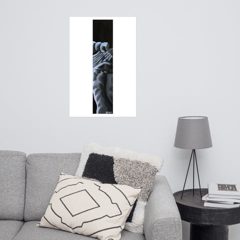 Basic Print-Statuesque Series- Grayscale M/Back