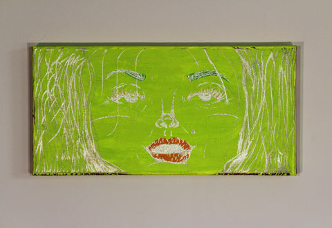 Green and Gold Lady