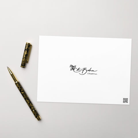 Greeting card- Cozy Penguin