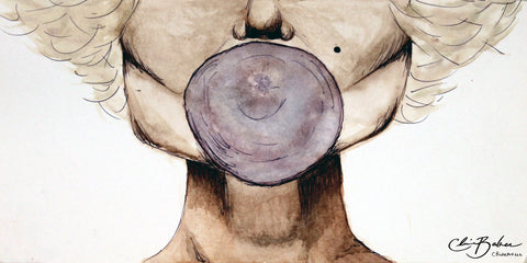 Basic Print-Gum Lady