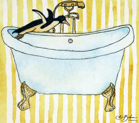 Bird Series- Bathtub
