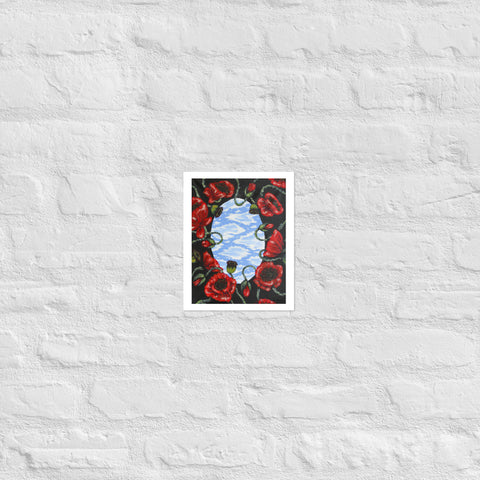 Basic Print- Poppy Skies