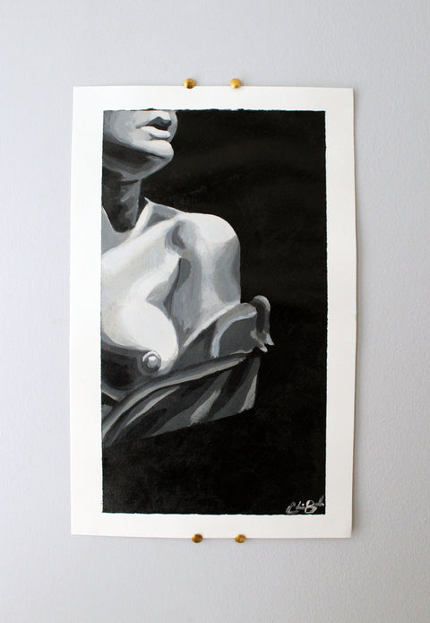 Statuesque Series- Grayscale F/Bust